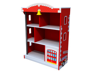 KidKraft Firehouse Bookcase
