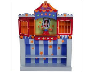 Levels of Discovery Circus Entertainment Center and Bookcase