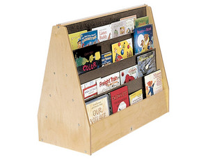 Steffy Wood Double Sided Bookcase Display
