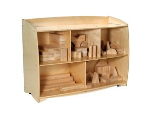 Whitney Bros Curved Children Bookcase 30 inch