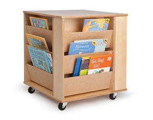 Whitney Bros Four Sided Book Rack