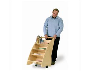 Whitney Bros Mobile Bookcase