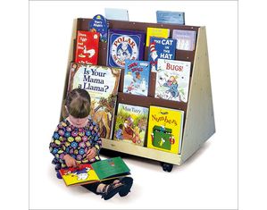 Whitney Bros Two Sided Children Bookcase