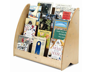 Whitney Bros Curved New Wave Book Display