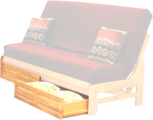 The Futon Place Drawer - Fast FREE FedEx Shipping!