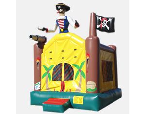Kidwise 13 Foot Pirate Bounce House (Commercial Grade)