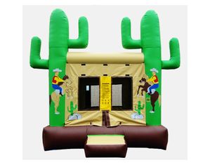 Kidwise 13 Foot Western Bounce House (Commercial Grade)