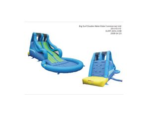 Kidwise Big Surf Double Waterslide (Commercial Grade)