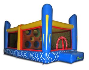 Kidwise JumpN Dodgeball Bouncer (Commercial Grade)