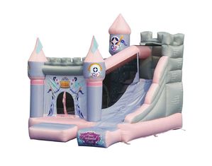 Kidwise Princess Enchanted Castle with Slide Bounce House