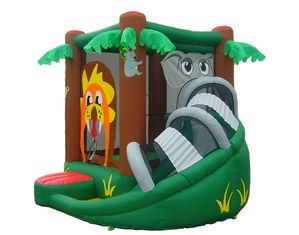 Kidwise SAFARI BOUNCER WITH SLIDE