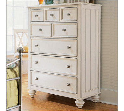 Camden Drawer Chest finish in White