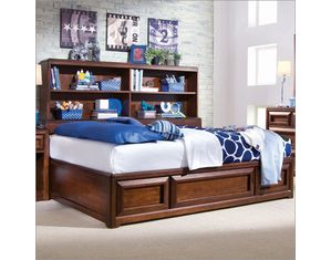 Lea Elite Expressions Platform Storage Bookcase Bed