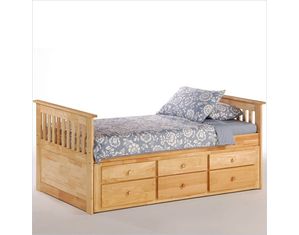 Night & Day Furniture Ginger Captains Bed