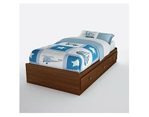 South Shore Willow Twin Mates Bed