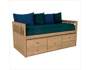 Tradewins Birch Youth Twin Arch Captain's Bed - FREE Inside Delivery!