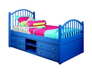 Vermont Tubbs Cavendish Captains Bed With One 4 Drawer Storage Unit
