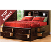 Save  on Phoenix Bookcase Storage Bed at The Kids Bed Superstore