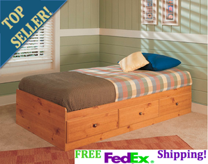 Creative Interiors Mountain Pine Mates Captains Bed - Fast FREE FedEx Shipping!