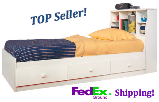 Creative Interiors Sweet Dreams Storage Bed - Optional Headboard and Bedroom Set! image