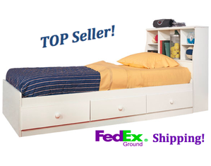 Creative Interiors Sweet Dreams Storage Bed - Optional Headboard and Bedroom Set!