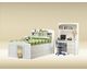 Bed in White Finish (ITEM NO LONGER OFFERED WITH DRAWERS)