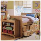 Dark Wood  Captains Beds