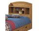 with Bookcase Headboard