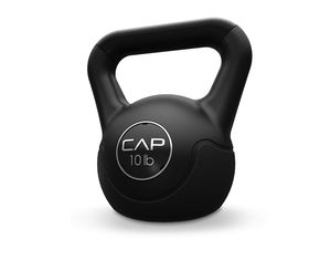 CAP Barbell Black Vinyl Kettlebell