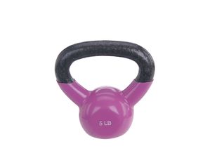 Sunny Health and Fitness Vinyl Coated Kettle Bell