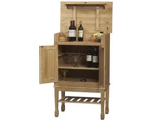 Linon Home Decor Products Santa Fe Wine Cabinet