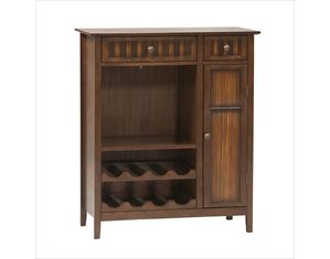 Linon Home Decor Products Tasman Collection Wine Bar