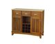 Buffet w/ Natural Wood Top with Cottage Oak Base