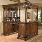 Powell-tuscan-dark-mahogany-pub-bar-canopy-post-wine-cabinet 0 145x145.jpg