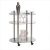 Save  on Glass Serving Cart at The Wine Rack Store