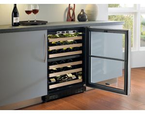 Marvel 44 Bottle Dual Zone Wine Cooler- Sentry System- 6SDZE
