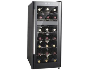 Sunpentown 21-bottle Dual-Zone Thermo-Electric Wine Cooler with Heating