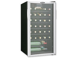 Danby 35 Bottle Wine Cooler with Platinum Door Trim