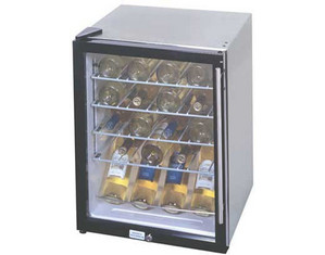 Summit 24-Bottle Compact Stainless Steel Wine Refrigerator - FREE Inside Delivery!