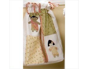 Cotton Tale Dollies Diaper Stacker - Fast FREE FedEx Shipping!