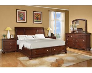 Wynwood Olmsted Sleigh Bed