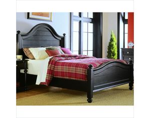 American Drew Camden Black Panel Bed