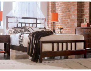 American Drew Tribecca Slat Bed