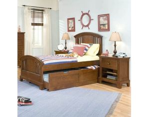 American Woodcrafters Bradford 3/3 Panel Bed