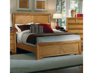 American Woodcrafters Casual Home Panel Bed