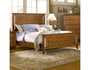 American Woodcrafters Simple Life Panel Bed
