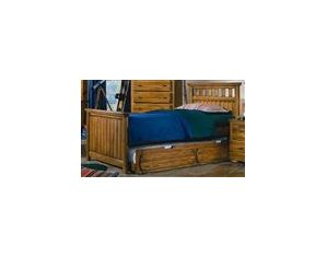 American Woodcrafters Timberline 3/3 Panel Bed