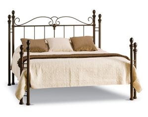 Amisco Natasha Panel Bed with Open Footboard
