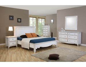 Baxton Studio White Classic 5 PC Bedroom Set
