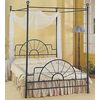 Save  on Black Wrought Iron Canopy Bed at The Platform Bed Superstore